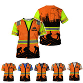Custom Name Roofer 3D shirt, Roofing Shirt for Men, Gift for Roofer 3D All Over Printed T-shirt
