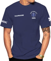 Custom EMS EMT Shirts Men Women, Personalized Paramedic Uniform Emergency Medical Technician Apparel, EMS Week Gifts