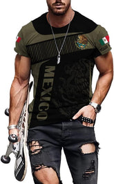 Personalized Name Mexican Shirts for Men, Custome Name Mexico Shirts for Men, Mexico Soccer Shirt Unisex Hoodie, T Shirt, Zip Up Hoodie, Sweatshirt for Men AD1063 Multicolor