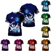 Pretyprints Personalized Bowling Shirt - Custom Bowling Gift for Women & Men