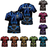 Personalized Darts T- Shirts, Dartboard Shirts, Darts 3D Sweatshirt, Hoodies Gift, Dart Shirts for Team, Dart League