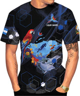 Artparel Personalized Honduras Shirt 3D Camisa Honduras Hombres Honduras Shirts Men Women Honduras Tshirt Honduras t Shirt (HDR 4)