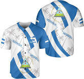 Personalized Nicaragua Baseball Jersey, Custom Nicaragua Baseball Jersey for Men & Women, Nicaraguan Camisas Shirt