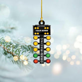 Royal Fight Personalized Racing Ornament Race Car Ornament Custom Drag Racing Christmas Ornaments Gift for Racing Lovers Drag Racing Ornament Racer Gifts (RC 4)
