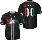 AOVL Custom Mexico Baseball Jersey for Men Women Eagle Flag Mexico Shirt Personalized Mexicano Mexico Jerseys Camisa 3D