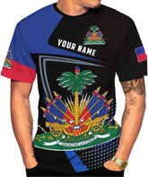 Ligthuy Personalized Haiti Shirt 3D, Haitians Flag Pride Shirt, Haiti Shirts for Men & Women, Haitian Pride Tshirt S-5XL