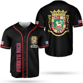 Personalized Puerto Rico Baseball Shirt,Customized Team Name Puerto Rican Baseball Jersey for Men,Women S-5XL