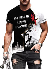 Personalized Arborist Shirt Custom Lumberjacks Shirts Tree Climber Logger 3D T Shirts Lumberjacks Tshirt for Men and Women