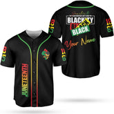 Royal Fight Custom Juneteenth Baseball Jersey Shirt Flag Independence Day Freeish Since 1865 Black History Month Pride