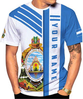 Paniprints Personalized Honduras Shirt 3D Camisa Honduras Hombres Honduras Shirts Men Women, Honduras Tshirt Honduras t Shirt (Multi 11)