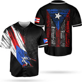 RoyalBro Personalized Puerto Rico Baseball Shirt - Custom Team Name, Puerto Rican Baseball Jersey for Men