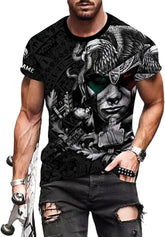 Rivelus Personalized Name Aztec Shirts for Men, Aztec Shirts for Women, Mexican Shirts for Men, Rooster Mexico Shirts