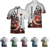 Ligthuy Personalized Bowling Jersey 3D, Bowling Shirts for Team, Bowling Shirt Unisex for Men Women, Bowling Shirts for Men