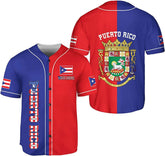 RoyalBro Personalized Puerto Rico Baseball Shirt - Custom Team Name, Puerto Rican Baseball Jersey for Men