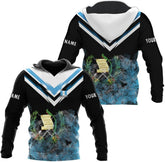 RoyalBro Guatemala Flag Hoodie, Unisex Adult, Multicolor, Large, Polyester Blend, Long Sleeve, Hoodie, Machine Washable