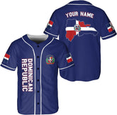 Custom Dominican Jersey for Men Dominican Baseball Jersey Dominican Baseball Jersey Dominicana Shirt Dominican Flag Jersey