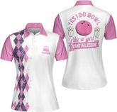 Personalized Bowling Shirts for Women, Custom Name Women Bowling Jersey, Ladies Bowling Polo Shirt for Team