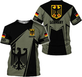 Brevnex Personalized Germany Shirt, Germany Tshirts, Germany Soccer Shirt, Germany Shirts for Men Women, Germany Flag