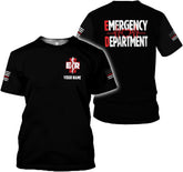 Personalized ER Shirt, Emergency Department Shirt, ER Sweater, Custom ER Nurse, Emergency Room Tech