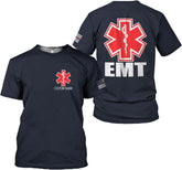 Personalized Name Uniform Emergency Medical Technician T-Shirt, Paramedic Shirt, EMT Shirt, EMT T Shirt for Men & Woman