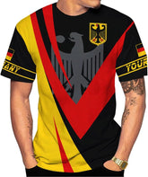 Ligthuy Personalized Germany 3D Custom Shirt Gift for Men and Women, German Flag Shirt S-5XL