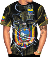 Ligthuy Personalized Name Ecuador 3D Shirt, Ecuador Flag Pride Gift T-Shirt, Men & Women S-5XL