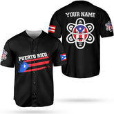 Personalized Puerto Rico Baseball Shirt,Customized Team Name Puerto Rican Baseball Jersey for Men,Women S-5XL