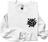 AOVL Personalized Volleyball Embroidered Sweatshirt, Volleyball Sweatshirt,Sweatshirt Volleyball Shirt Volleyball Crewneck