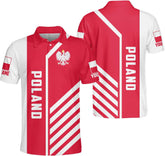 Parvii Personalized Poland Polo Shirt Women & Men, Polska Polo, Poland Gift Shirt, Poland Pride Shirts, Polish Eagle Gift