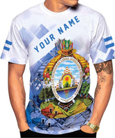 Paniprints Personalized Honduras Shirt 3D Camisa Honduras Hombres Honduras Shirts Men Women, Honduras Tshirt Honduras t Shirt (Multi 6)