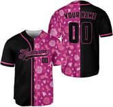 Podagree Personalized Breast Cancer Jersey, Pink Ribbon Awareness Soccer Shirt Baseball Breast Cancer Survivor Pride Jersey