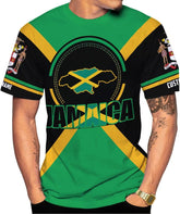 Personalized Jamaica Shirt Custom Jamaica Flag Lion Hoodie for Men and Women, Jamaican Pride Hoodie, Jamaicana Hoodie