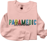 Mostprints Personalized Name Embroidered EMS, EMT, Paramedic Sweatshirts, Shirts, Hoodies Unisex for Men, Women Full Size