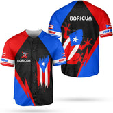 Personalized Puerto Rico Baseball Shirt, Customized Team Name Puerto Rican Baseball Jersey for Men