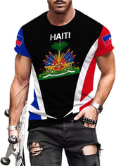 Personalized Haiti Shirt Custom Haiti Flag Shirt for Men and Women, Haitians Pride Shirt, Haitians Shirt