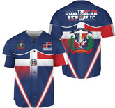 Personalized Dominican Republic Baseball Jersey Shirt,Team Name Republic Dominicana Baseball Jersey for Men and Women