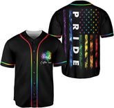 Rainbow Pride LGBT Love is Love Baseball Jersey for Men Women, LGBT Pride Month Jerseys, LGBT Unisex Shirt