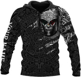 Mostefy Personalized Name Mexican Hoodie 3D, Customized Mexico Hoodies for Men and Women
