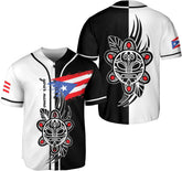 Personalized Puerto Rico Baseball Shirt, Customized Team Name Puerto Rican Baseball Jersey for Men