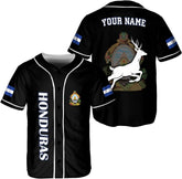 Parvii Personalized Honduras Baseball Shirt, Honduras Camisa Hombre Jersey for Men & Women