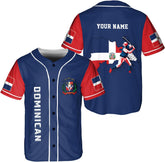 Podagree Personalized Dominican Republic Baseball Jersey Shirt,Team Name Republic Dominicana Baseball Jersey for Men,Women