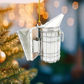 MoonArt Personalized Beekeeping Tool Box Christmas Ornament, Gift for Beekeeper, Beekeeping Tool Flat Hanging Ornament Decor, Bee Farm Decor Gift for Beekeeper Hang Decor Pine Tree (1, BK1)