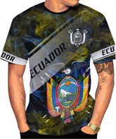 Mostprints Personalized Name Ecuador Shirt 3D, Ecuador Ecuadorian Flag Pride Gift T-Shirt, Ecuador Shirts for Men Women S-5XL