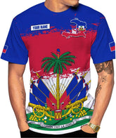 Ligthuy Personalized Haiti Shirt 3D, Haitians Flag Pride Shirt, Haiti Shirts for Men & Women, Haitian Pride Tshirt 1