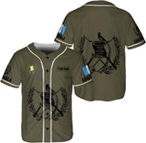 Personalized Name Guatemala Baseball Jersey Shirt Guatemala Camisas Guatemalan Pride T-Shirt Guatemala 3D Shirts