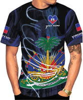 Ligthuy Personalized Haiti Shirt 3D, Haitians Flag Pride Shirt, Haiti Shirts for Men & Women, Haitian Pride Tshirt S-5XL