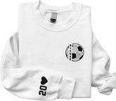 Intenprints Personalized Soccer Embroidered Sweatshirts, Soccer Shirt for Women and Men, Game Day Soccer, Soccer Team