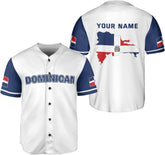 Podagree Personalized Dominican Republic Baseball Jersey Shirt,Team Name Republic Dominicana Baseball Jersey for Men,Women