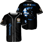 Leprints Personalized Greece Greek Jersey, Greece Greek Soccer Shirt Baseball Grecian Pride Flag Jersey Men Women Shirts