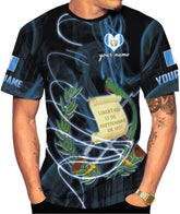 Rivelus Guatemala Shirt - 3D Guatemala Flag Camisa, Guatemalan Pride T-Shirt for Men & Women